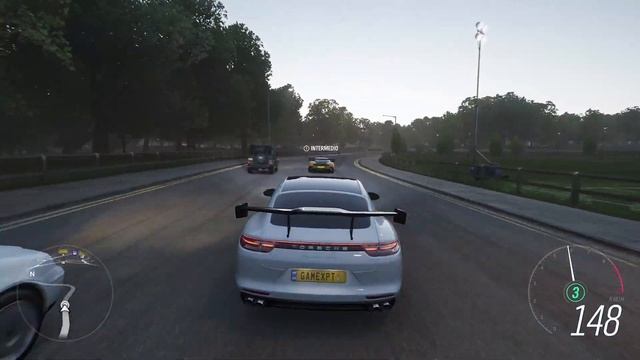 FORZA HORIZON 4 - PORSCHE PANAMERA TURBO - LOGITECH 29 TEST DRIVE WHITE EDITION