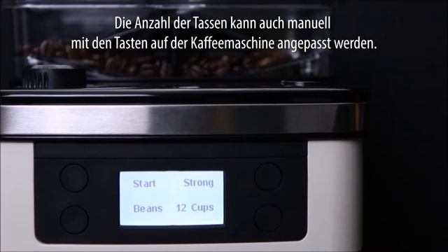 Smarter Coffee machine - Tassen-Auswahl