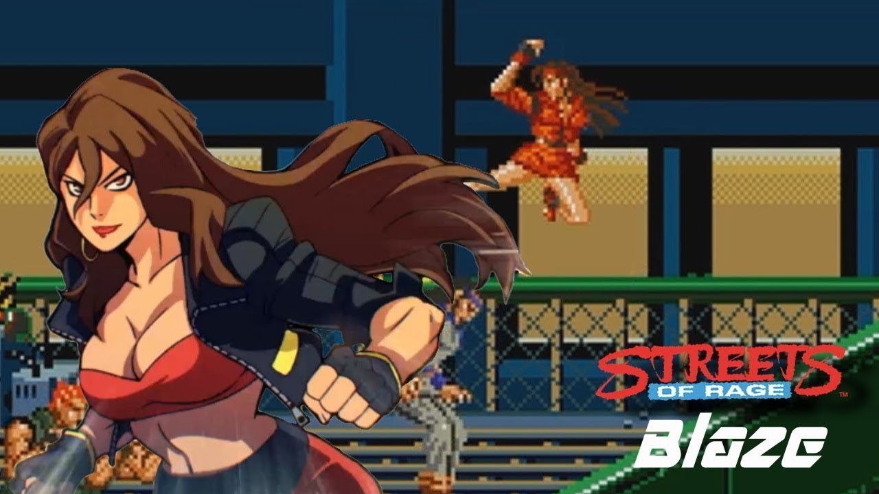 Street of rage 3.Sega.Walkthrough Blaze.Round 1 before 4.mp4