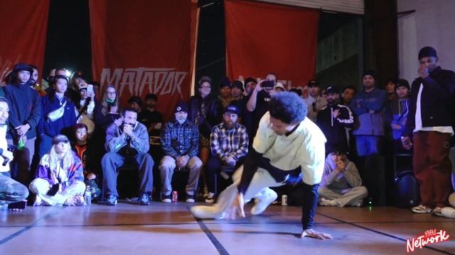 Mini Joe Vs Illy Illson- Top 16 - Matador Jam - Strive LA x AddElm - B-Boy Network