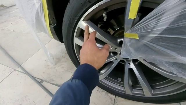 BMW X5 detal renglenmesi ve polirovkası (050)707-20-68.