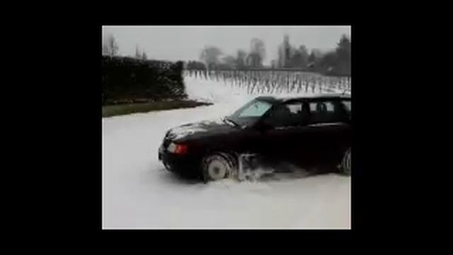 Audi 100 quattro Donut