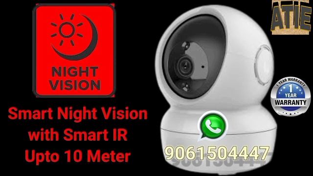 CCTV Full HD Smart Security Camera Motorised Pan Tilt Smart Tracking Motion Detection Two way talk