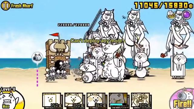 Finally did Fresh wharf (Battle Cats)