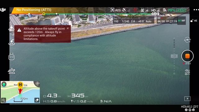 DRONE İLE 58 KM RÜZGARDA ( ATTI MODE ) GPS OLMADAN UÇARSANIZ NE OLUR