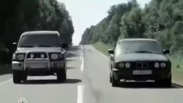 По следу зверя (2014) - Mitsubishi Pajero vs BMW-E34