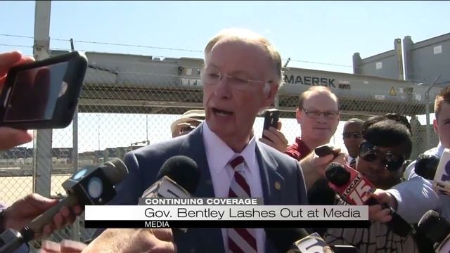 Governor Bentley Lashes Out as Media
