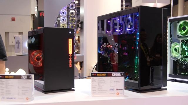 New Tempered Glass In Win Cases at CES 2017!