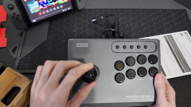 HORI Fighting Stick Mini UNBOXING