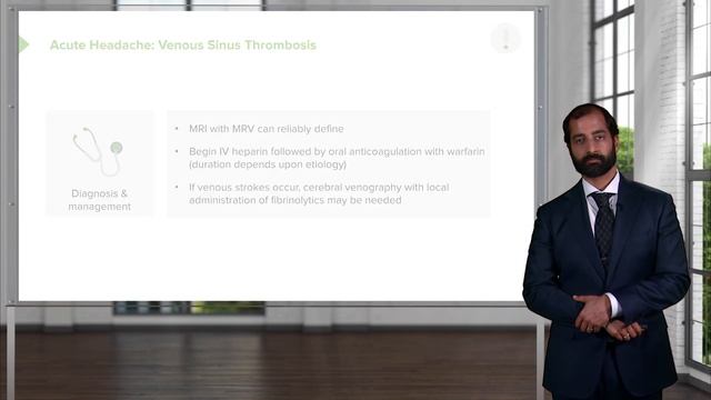 04. Acute Headaches Venous Sinus Thrombosis