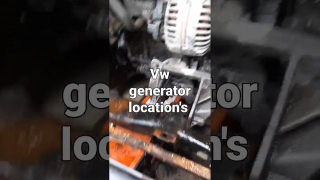 vw transporter generator located  lots of job