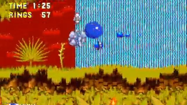 Sonic 3 Complete остров ангела акт 2