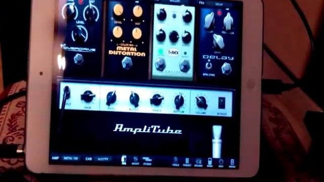 Ipad mini + iRig Pro + Amplitube = Demo 2 ® Buca Gitarista