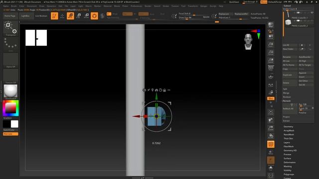 Видеоурок_ создаем намотку в ZBrush