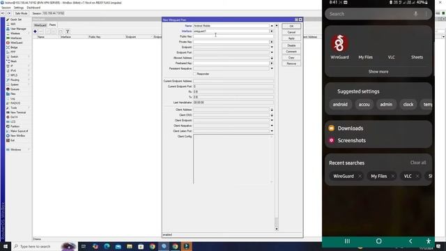 34. Setup MikroTik WireGuard VPN for Android (Remote Access)