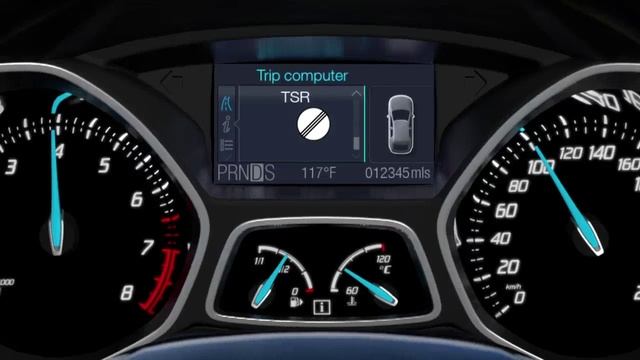 Система контроля за знаками Traffic Sign Recognition в автомобилях Ford