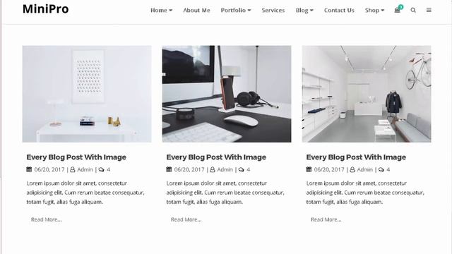MiniPro - Minimal - Professional Portfolio HTML5 Template | Themeforest Download