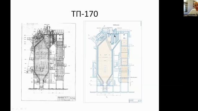 ТП-170. Паровой энергетический котёл