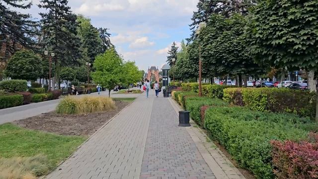 Александровский бульвар. Расположен в центральной части города. 
Краснодар любимый❤️ весна 2024г.