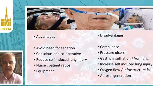 COVID-19  Non-invasive support the different options  Gavin Perkins (ISICEM 2020)