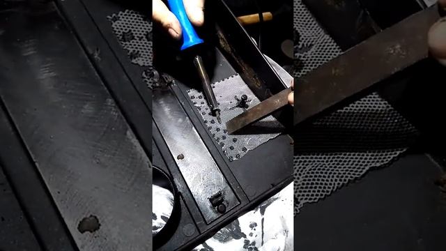 Mercedes slk 1.8 engine cover repair part 2/5