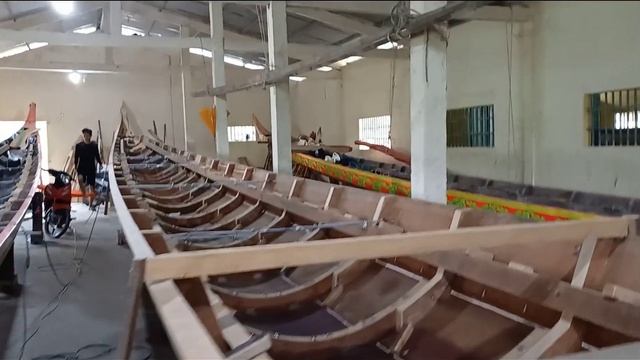 Ghe ngo chùa bâng kok xong 100% thợ đóng danh Tùng !!