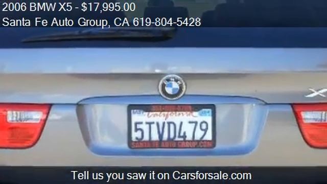 2006 BMW X5 3.0i - for sale in San Diego, CA 92126