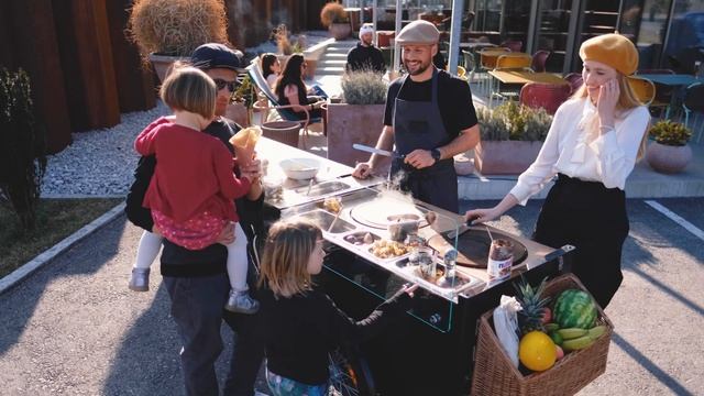 CRÊPE BIKE | paul&ernst | mobile gastro solutions #food #bike #catering #crepe