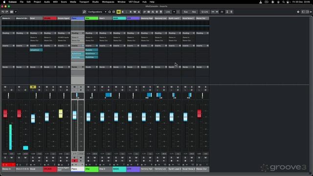 21. Viewing MixConsole & Channel Tab