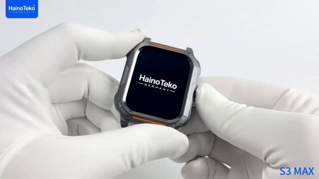 Haino Teko S3 max Smart watch-Series 8-with Blood pressure BT call music player 45mm