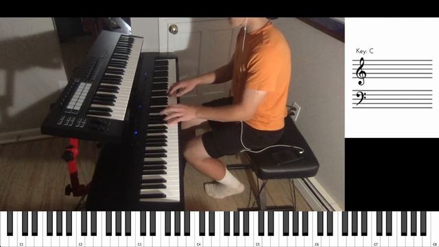 Pink Ferrari - Zach Hood (Piano Cover)