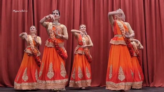 Красивый индийский танец "Свет сердец", ансамбль Сундарини