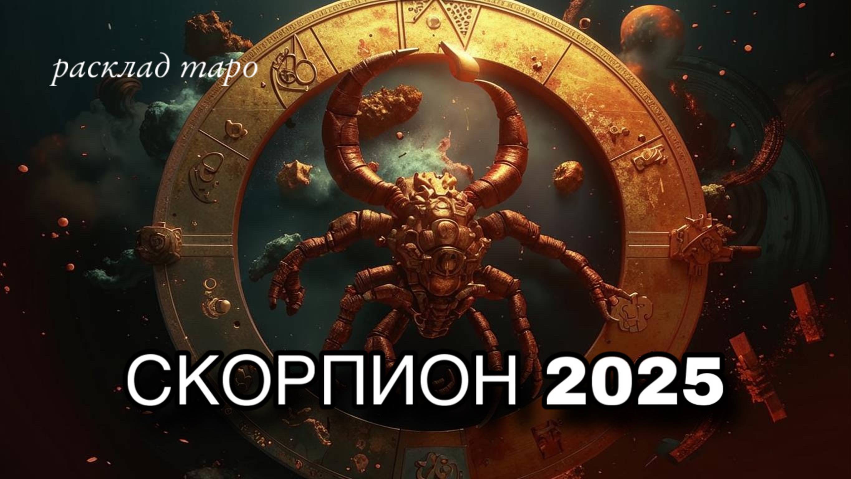 СКОРПИОН таро прогноз на 2025 год [раскладтаро]