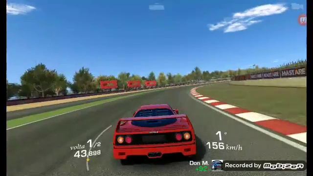 Real racing 3 Ferrari F40