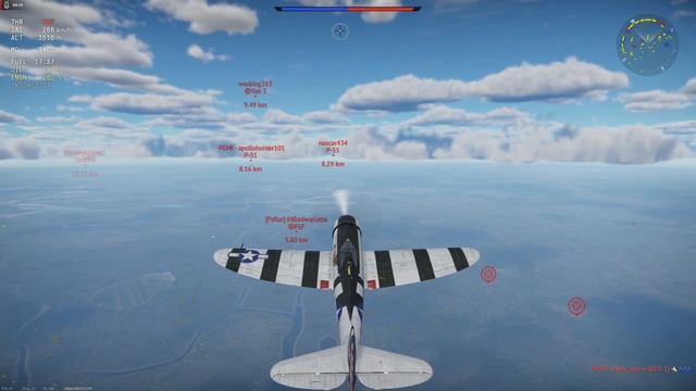 War Thunder- Sub Request by Derek Reinhardt (P-47D-23-RA )- Tell Him Go Away!!