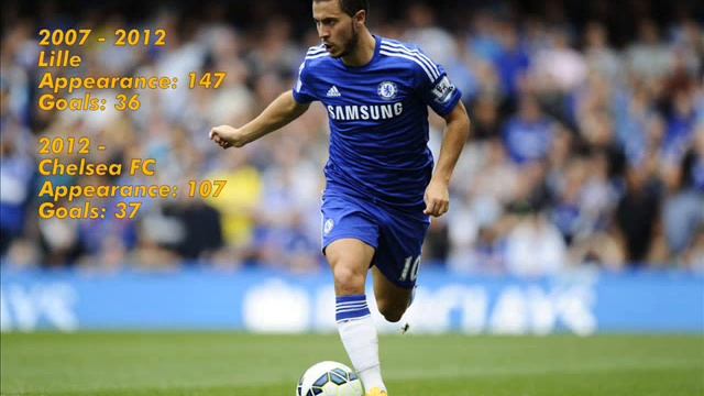 Eden Hazard  - Lille OSC & Chelsea Statistics