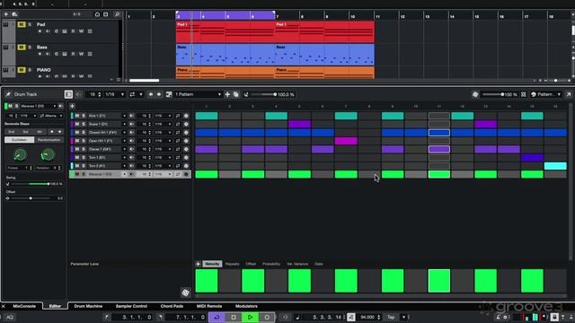 11. Using Pattern Sequencer