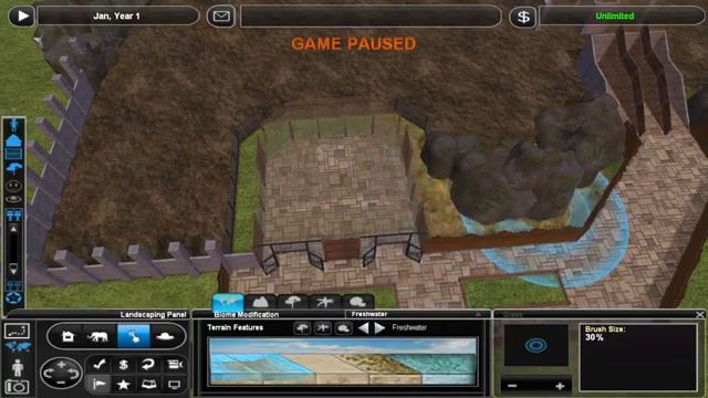 Арсиноитериум демонстрирует скорость сборки - Zoo Tycoon 2