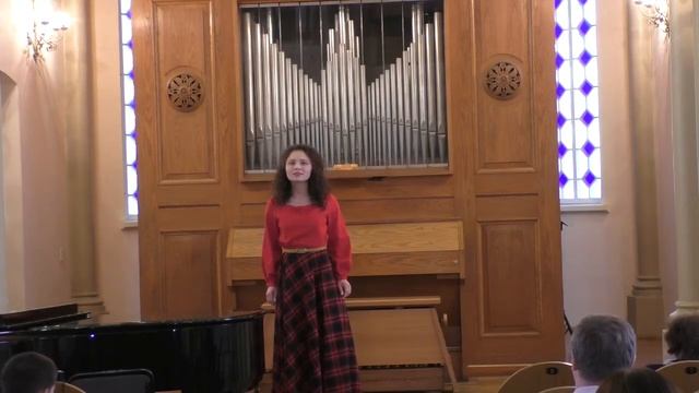 Отчетный концерт по проведении мастер-класса Therese Waldner