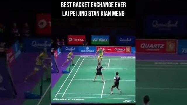 Aksi menarik oleh Lai Pei Jing dan Tan Kian Meng