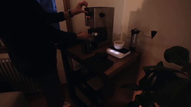 Gaggia Classic Pro - Evening Decaf Cappuccino Routine