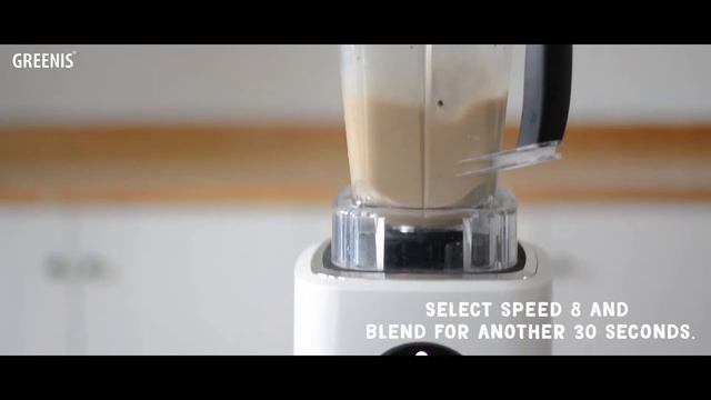 Greenis Blender Recipe: Cappuccino