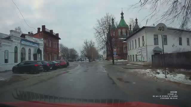 Зима  г. Макарьев  17. 01. 2020 г.