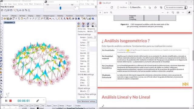 Structural Analysis Non-Linear - Rhino 7, Grasshopper, GhPython and Kiwi!3D, Part 3