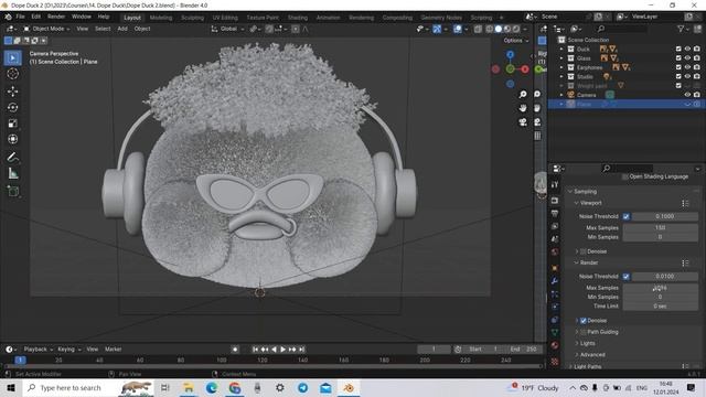 Blender 2024 From Beginner to PRO- learn Modeling, Texturing and Particle System - Sasha Luvr_14