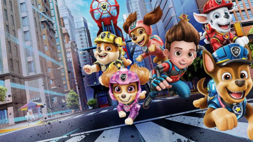 Мультяшная игра PAW Patrol Grand Prix  Гран-при Щенячий патруль Чейз, Маршал, Скай и другие