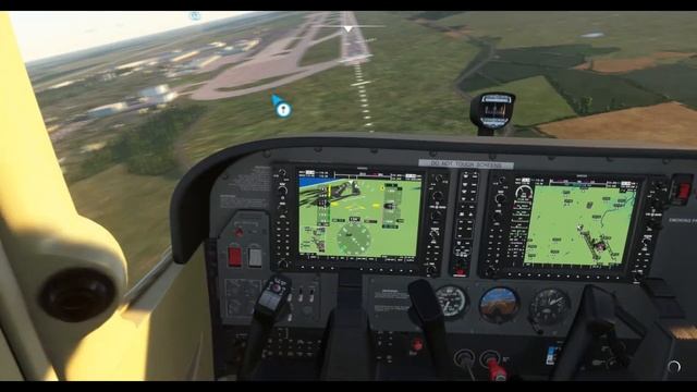 Таймлапс Домодедово VFR