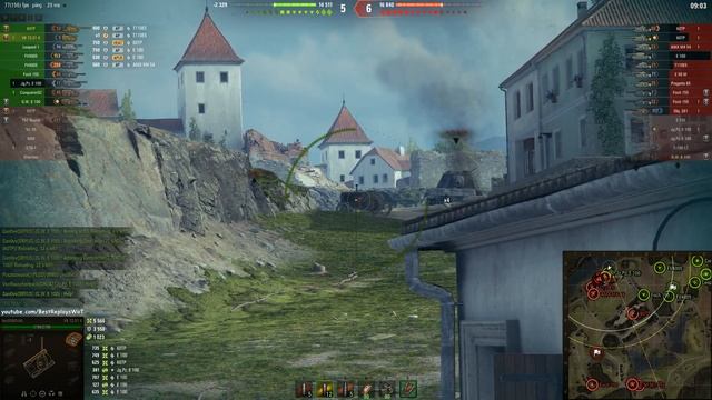 Мир танков. WOT. Бой на VK 72.01 (K). Взял 6 фрагов и 13.4К урона