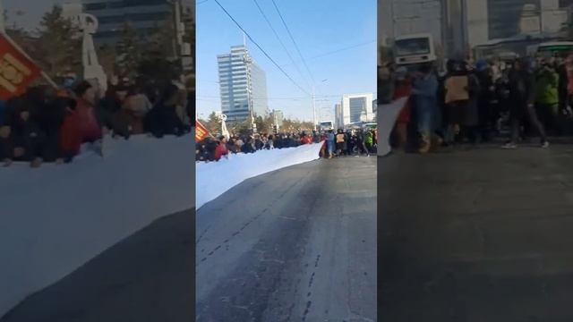 Монголиы против правительства