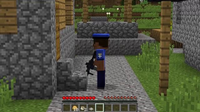 ЖИТЕЛЬ ПРЯЧЕТ ПРЕСТУПНИКА У СЕБЯ ДОМА В МАЙНКРАФТ | Компот Minecraft